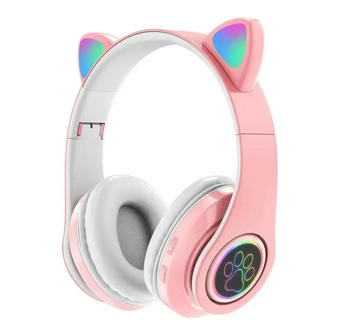 LumiKitty GlowCat Wireless LED Headphones