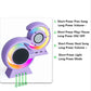 AuraGlow Touch Lamp Bluetooth Speaker – Purple Edition