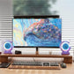 AuraGlow Touch Lamp Bluetooth Speaker – Purple Edition