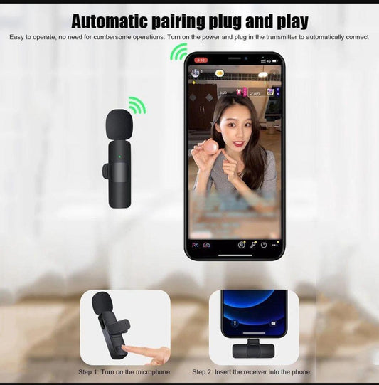 K9 Pro Wireless Smart Microphone – Active Noise Cancellation Edition