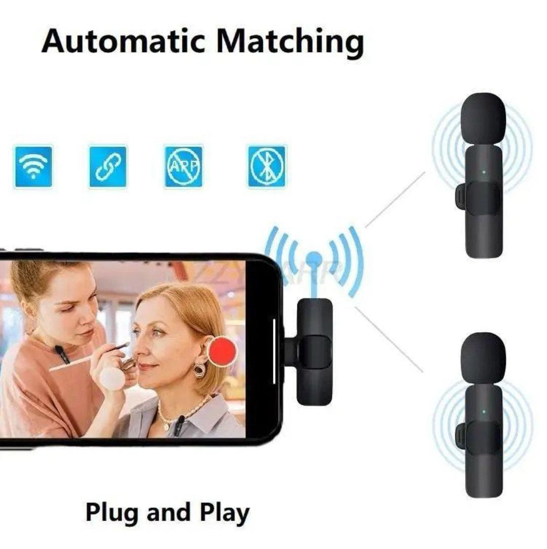 K9 Pro Wireless Smart Microphone – Active Noise Cancellation Edition