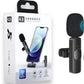 K8 Pro Wireless Lavalier Microphone 3-in-1 Noise Reduction