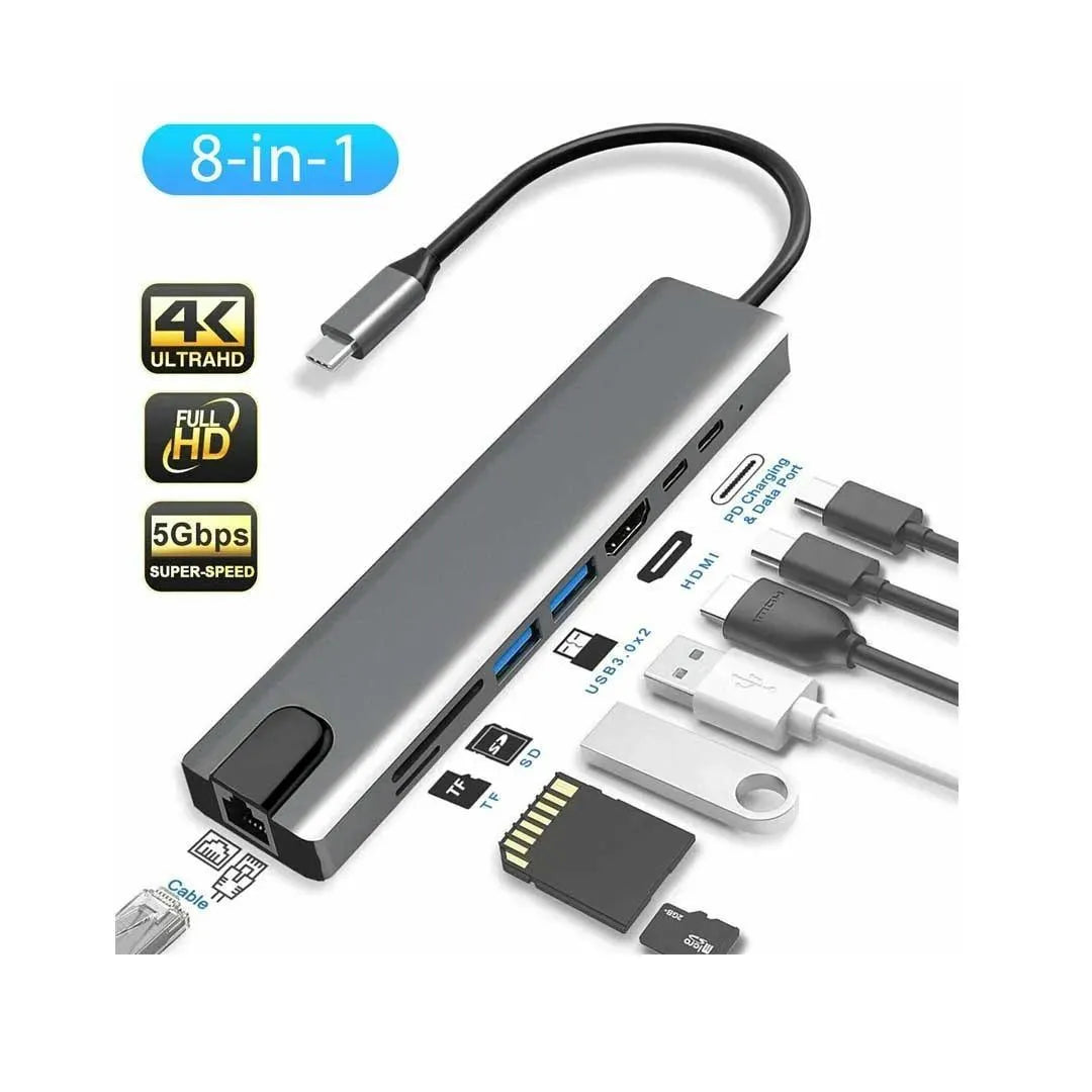 UltraHub Pro 8-in-1 USB-C Multiport Hub