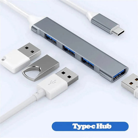 HubX Pro 4-in-1 USB-C Multiport Hub – Space Gray Edition