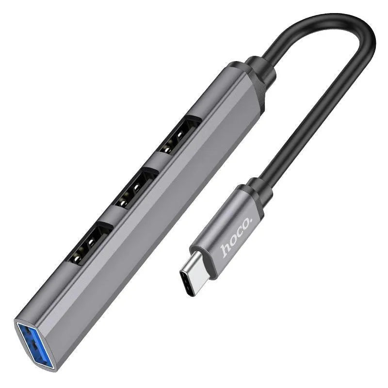 HubX Pro 4-in-1 USB-C Multiport Hub – Space Gray Edition