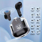 A31 CrystalView Transparent Wireless Earbuds – Black Edition