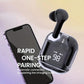 A31 CrystalView Transparent Wireless Earbuds – Black Edition