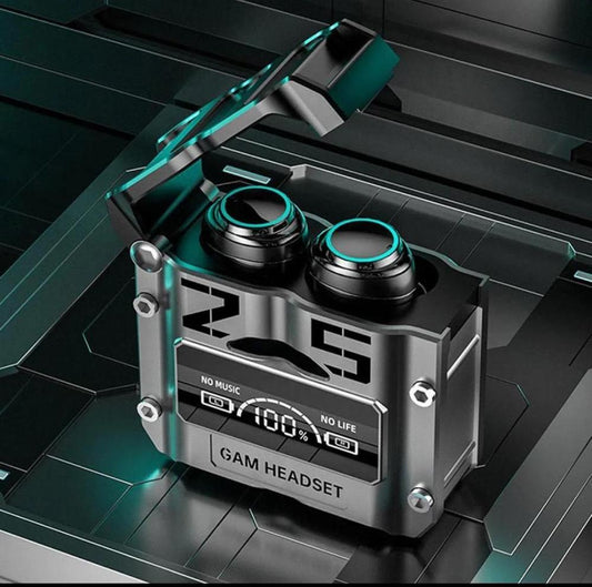 ShadowX M25 Pro Gaming Wireless Earbuds – Black Edition