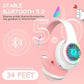 LumiKitty GlowCat Wireless LED Headphones