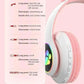 LumiKitty GlowCat Wireless LED Headphones